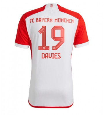 Bayern Munich Alphonso Davies #19 Hjemmebanetrøje 2023-24 Kort ærmer